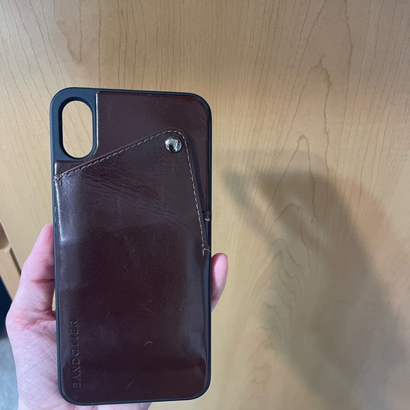 Bandolier Alex IPhone XS Max Dark Brown / Pewter - Picture 3 of 4